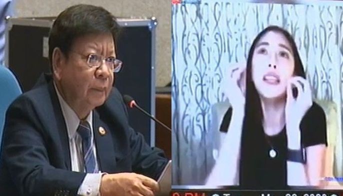 'Pwede na pala ikaw lumabas': Solon roasted after playing Kim Chiu video at ABS-CBN session