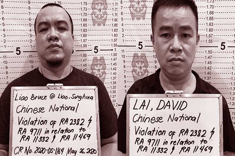 2 Chinese dinakip sa ilegal na COVID clinic sa Makati