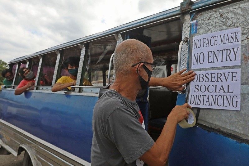 Regular na bus, jeep 'bawal' pa ring pumasada kahit mag-GCQ sa Metro Manila