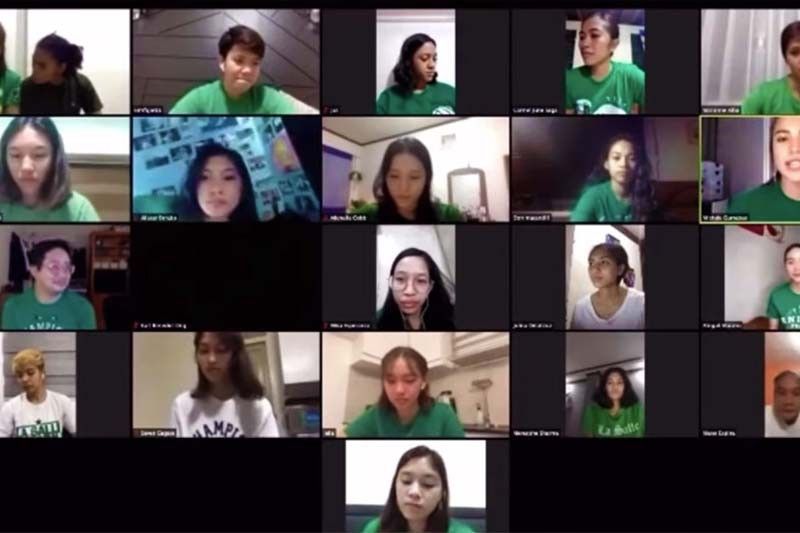 Lady Spikers hold online meet and greet for COVID-19 fundraiser