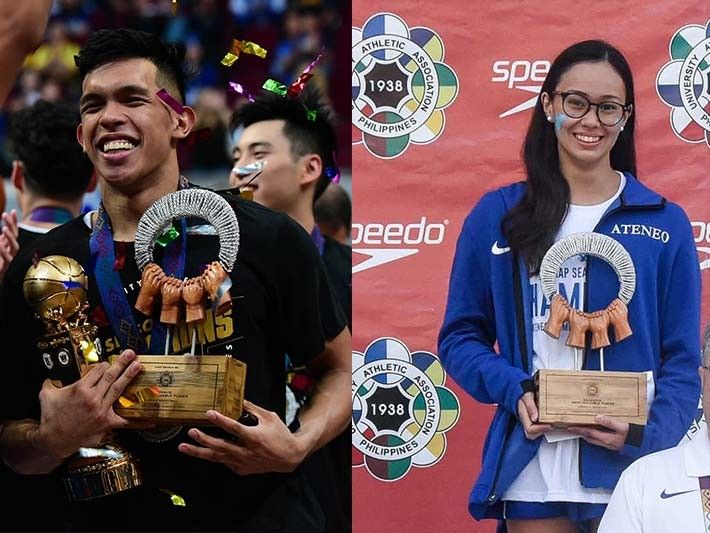 Thirdy Ravena, Chloe Daos named Ateneo's Moro Lorenzo awardees