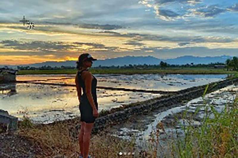 Glaiza enjoy sa bukid