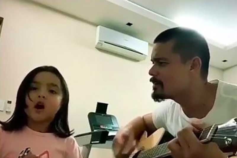 Mag-amang Dingdong at Zia, pinahanga ang netizens sa Stand By Me version