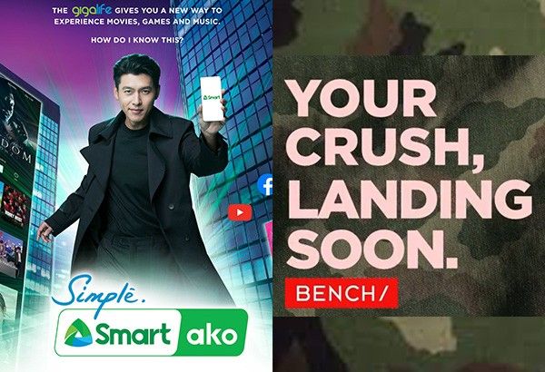 Smart vs Bench: Filipino brands allegedly 'clash landing' over Hyun Bin