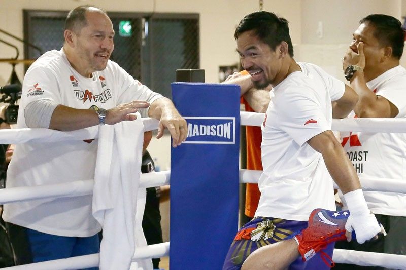 Justin says Pacquiao ready anytime