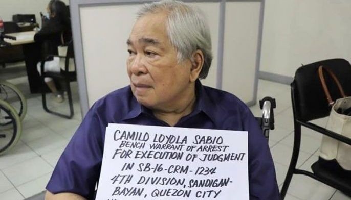 NBI arrests former PCGG chair Sabio for graft