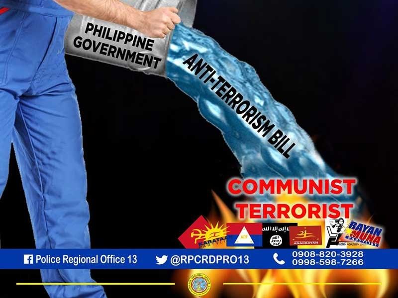 PNP 'art' tags activists as terrorists amid debate on anti-terrorism bill