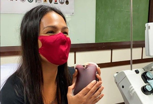 Iza Calzado turns emotional after donating plasma for COVID-19 patients