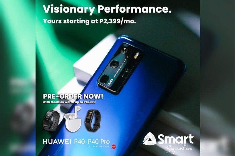 Smart opens pre-order for visionary Huawei P40 Series