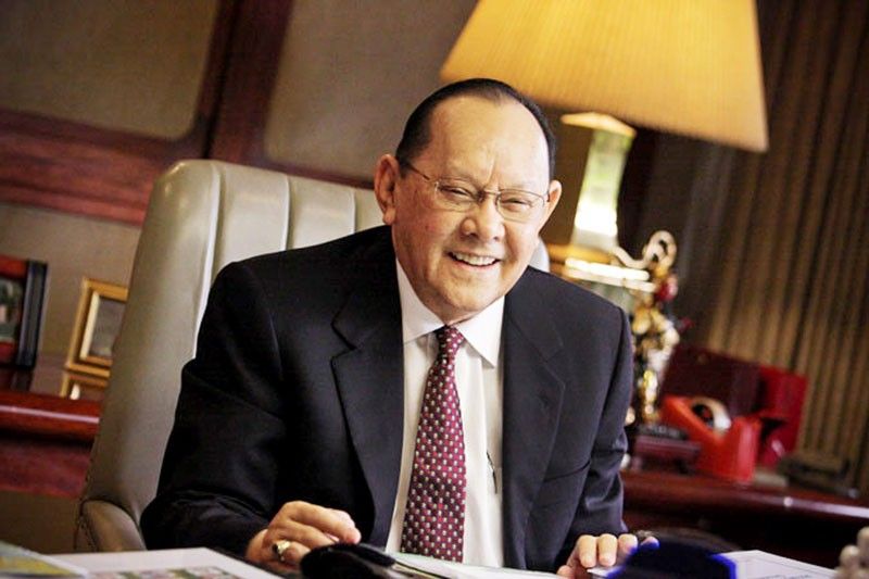 Business, political and sports boss Danding Cojuangco, 85