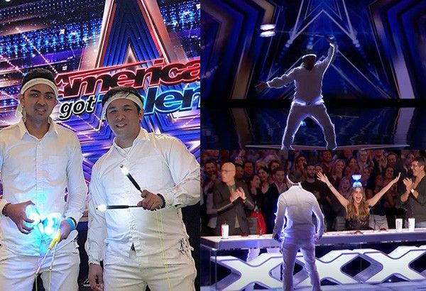 WATCH: 'It's Showtime' winners Spyros Bros get standing ovation on 'America's Got Talent'