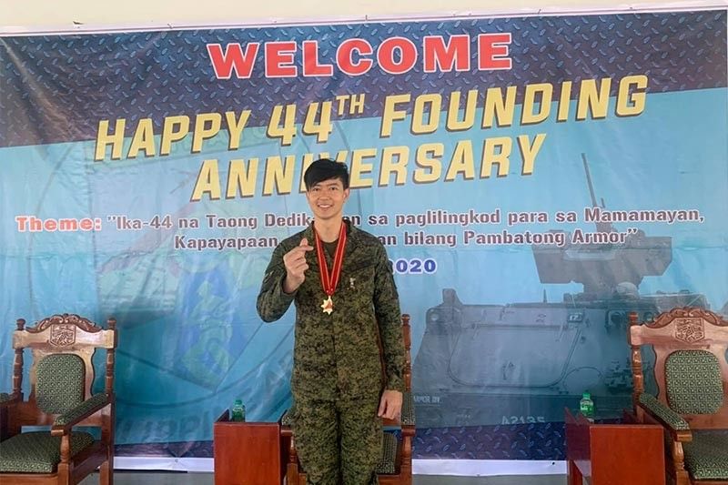 Army honors Ronnie Liang for service as COVID-19 frontliner
