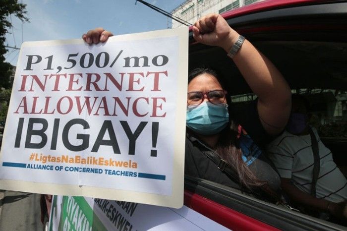 Poe files resolution seeking internet allowance for teachers