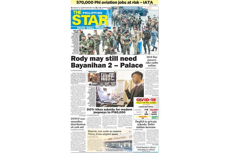 The STAR Cover (June 26, 2020)