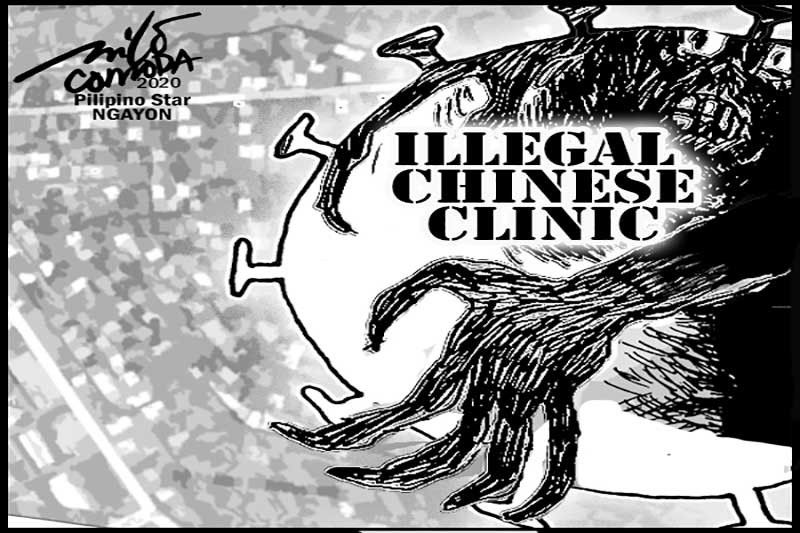 EDITORYAL - Nagsulputang kabute ang mga illegal Chinese clinic