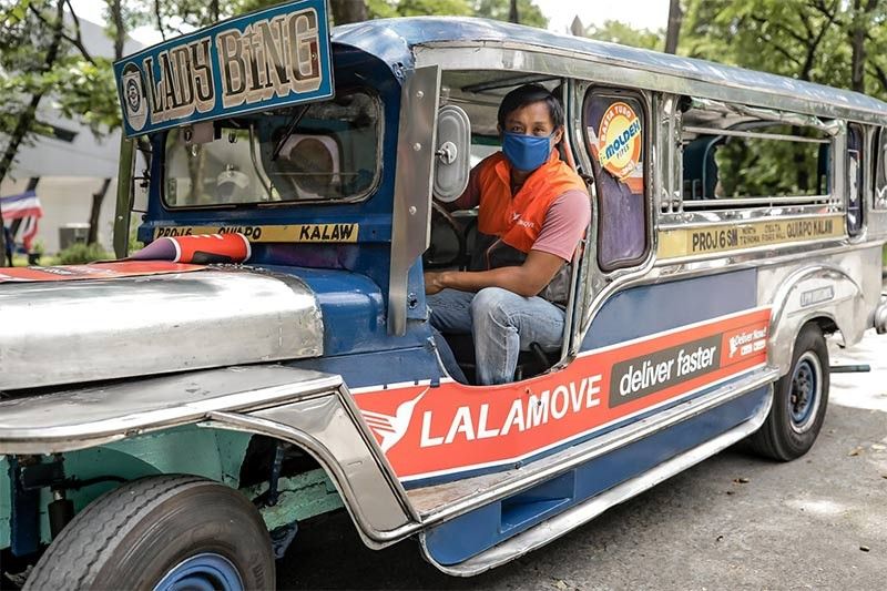 Delivery 'LalaJeeps' to support displaced jeepney drivers, small businesses in QC