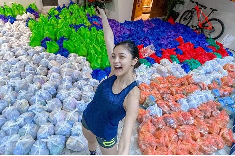 Kim Chiu's 'Bawal Lumabas' merchandise feeds 1.5k families, raise P300k for mass testing