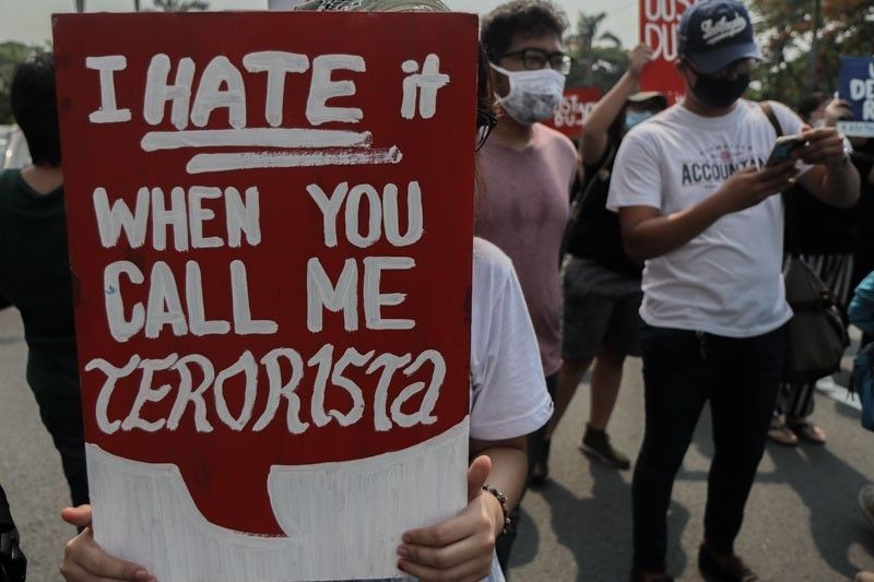 Citing potential abuse, Makabayan party-lists seek repeal of Anti-Terrorism Act