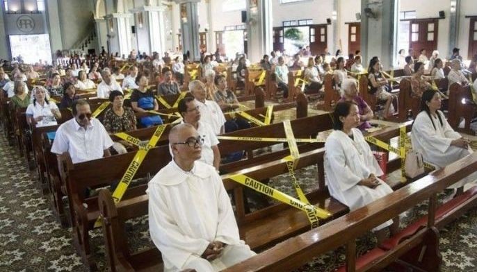 Religious gatherings sa GCQ aprub sa 10% capacity
