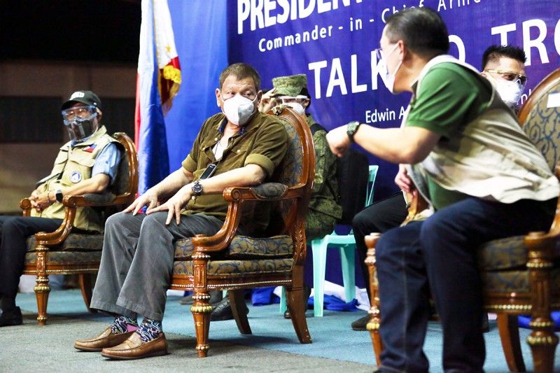 Duterte emotional, not ill â�� Palace