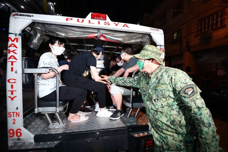 50 Chinese caught in illegal POGO