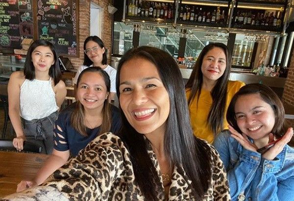 Iza Calzado bonds with frontliners who helped her survive COVID-19