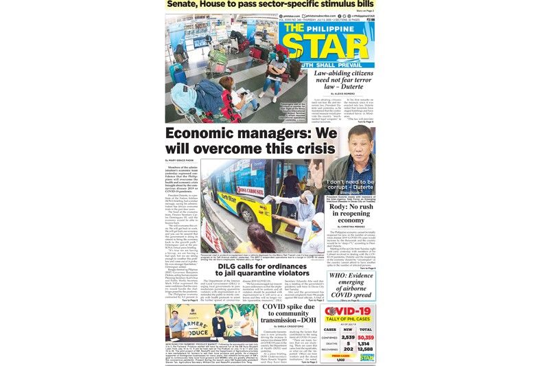 The STAR Cover (July 9, 2020)