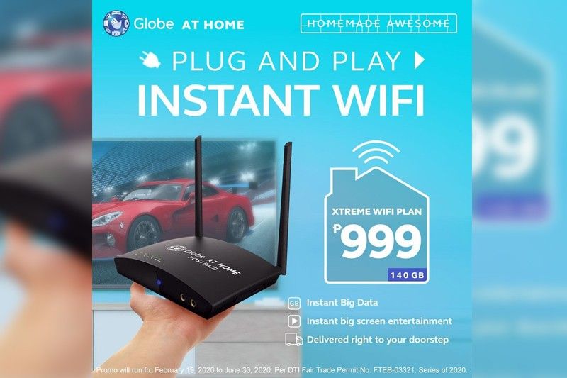 Globe At Home introduces Xtreme WiFi Plan 999