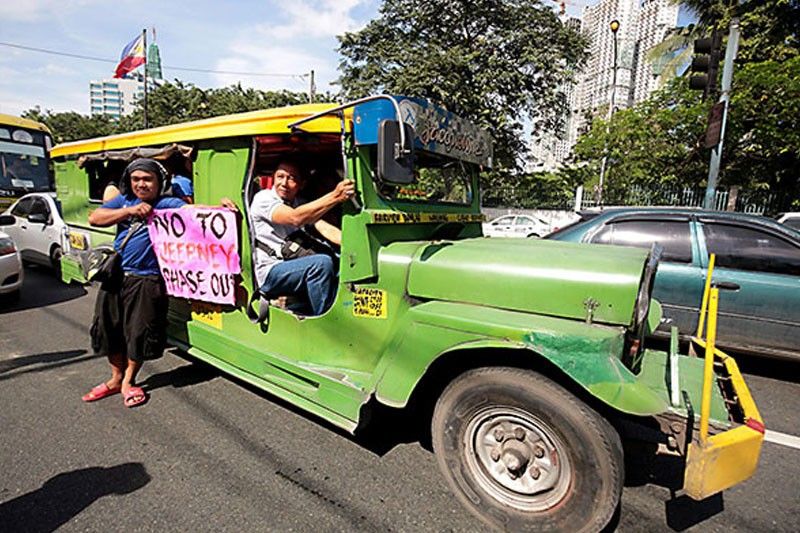 â��No sa jeepney phase-out,â�� muling inihirit ng transport groups