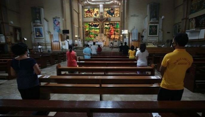 Religious gatherings ok na sa Quezon City