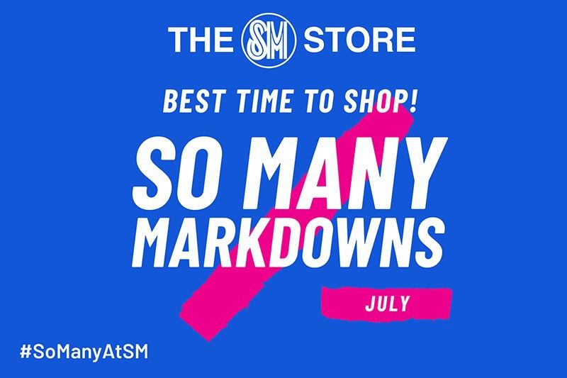 Gear up for so many markdowns at The SM Store