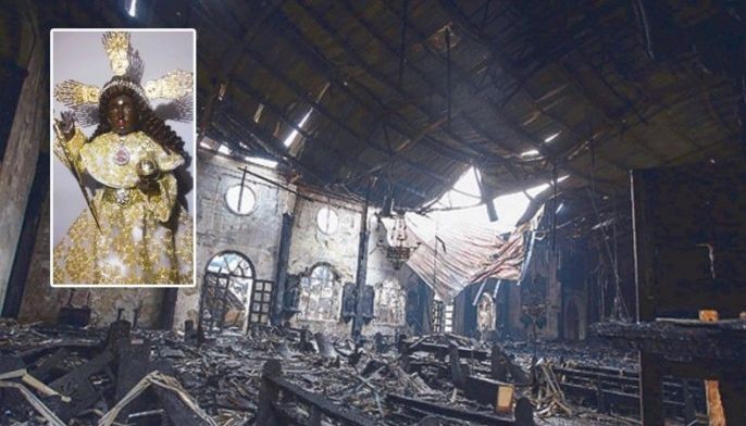300-year-old Sto. Ni&ntilde;o image missing after Pandacan fire