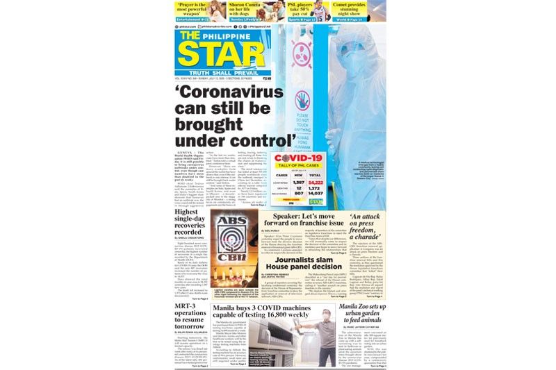 The STAR Cover (July 12, 2020)