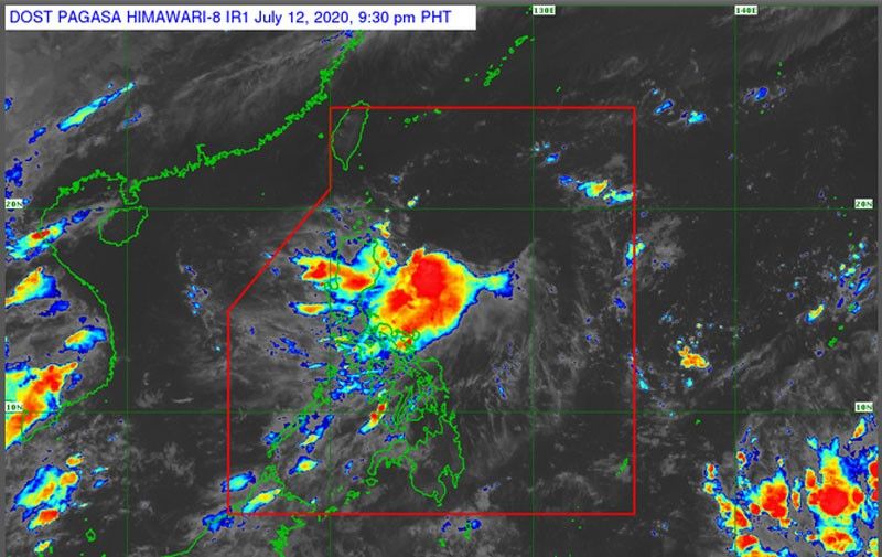 Low-pressure area spotted off Cagayan