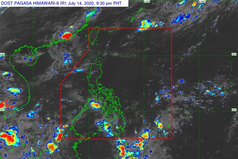 Tropical depression Carina moving away from Philippines