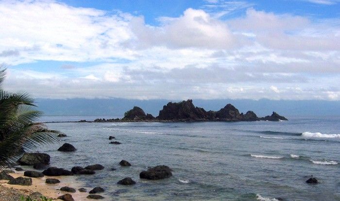 Dimadimalangat Islet in Baler, Aurora province