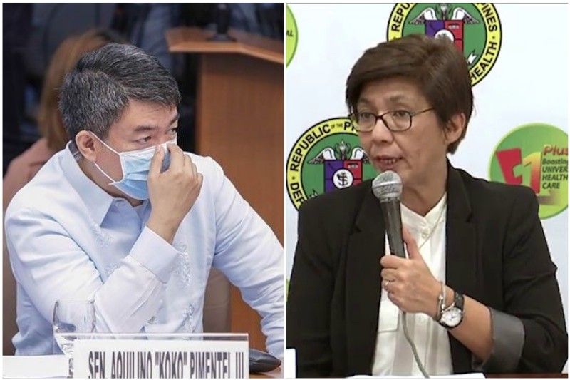 DOH inendorso ang kaso vs Pimentel dahil sa 'pagsuway sa quarantine'