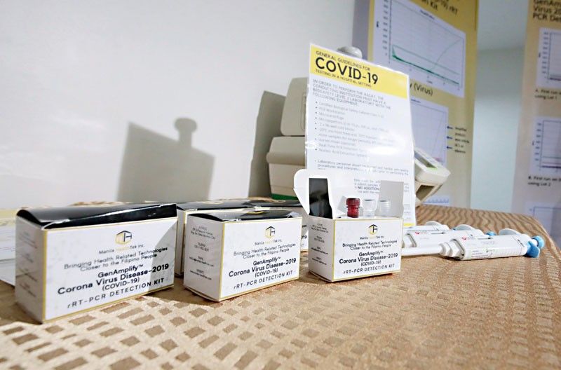 Philippine-made test kits approved for commercial release
