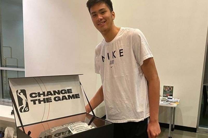 Kai gets hands on NBA G League gear