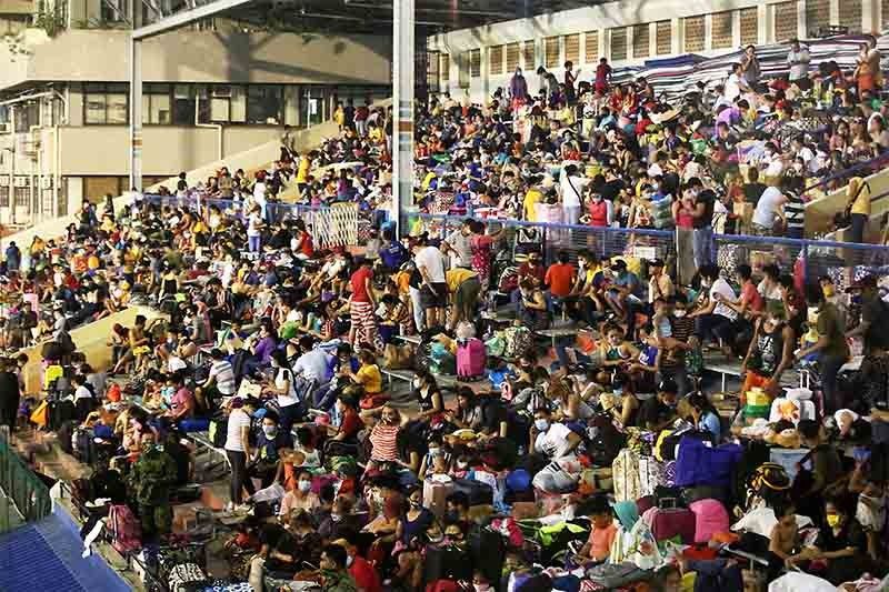 8-9 stranded individuals at Rizal Memorial stadium suspected to have COVID-19