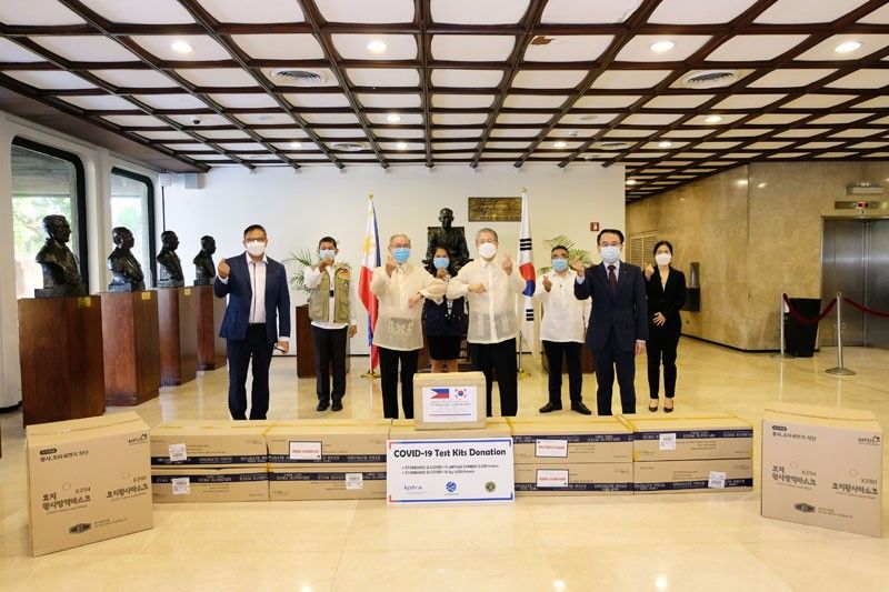 South Korea donates COVID-19 test booths, masks, kits
