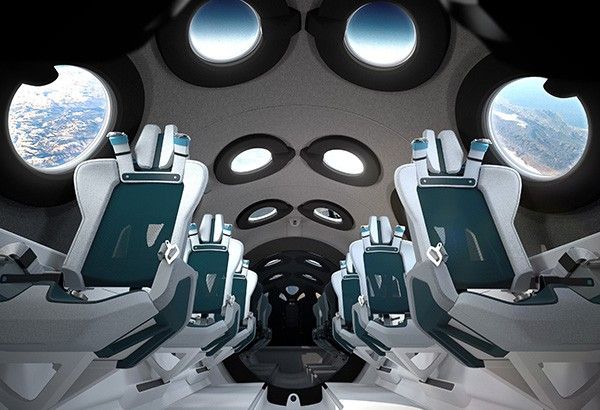 Room with a view: Virgin Galactic gives peek at spacecraft cabin