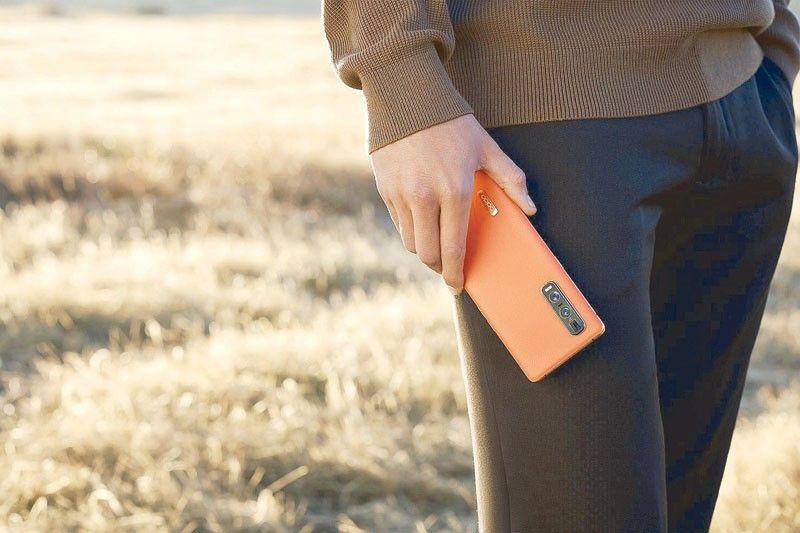 What a find: an eco-friendly smartphone with vegan leather