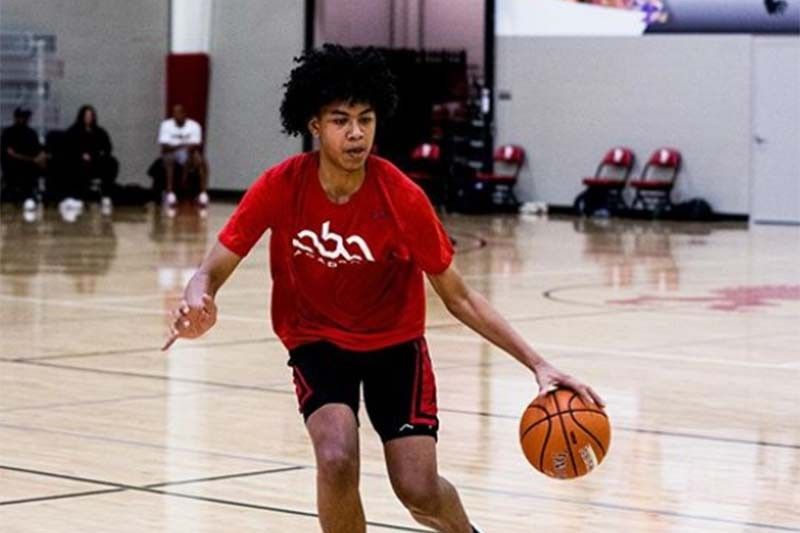 Jayden Harper, Ron Harper's Fil-Am son, joins Kai Sotto at East West Private