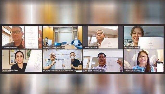 Go Negosyo, Makati launch pooled swab testing