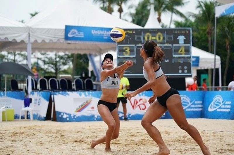 Beach volleybelles Rondina, Pons talk shop with Canadian world champ