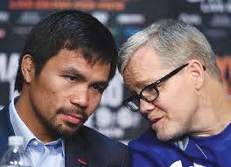 Pacquiao dedma sa ibinunyag ni Roach