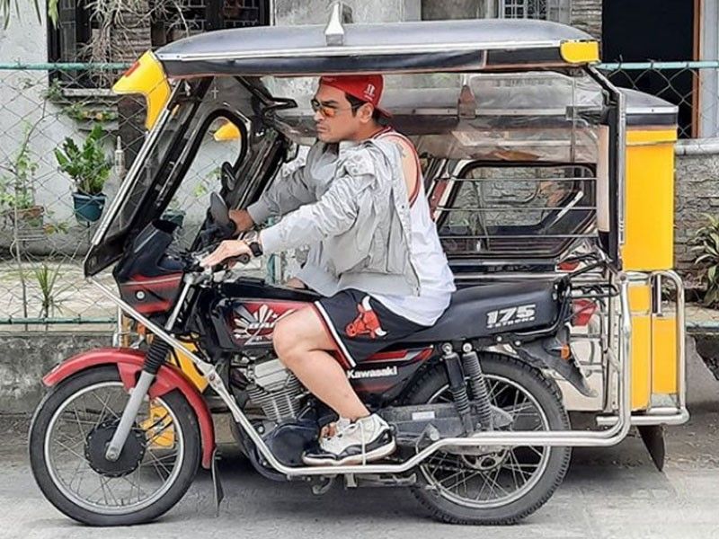 Did Eric Fructuoso turn to driving tricycle to survive COVID-19 crisis?