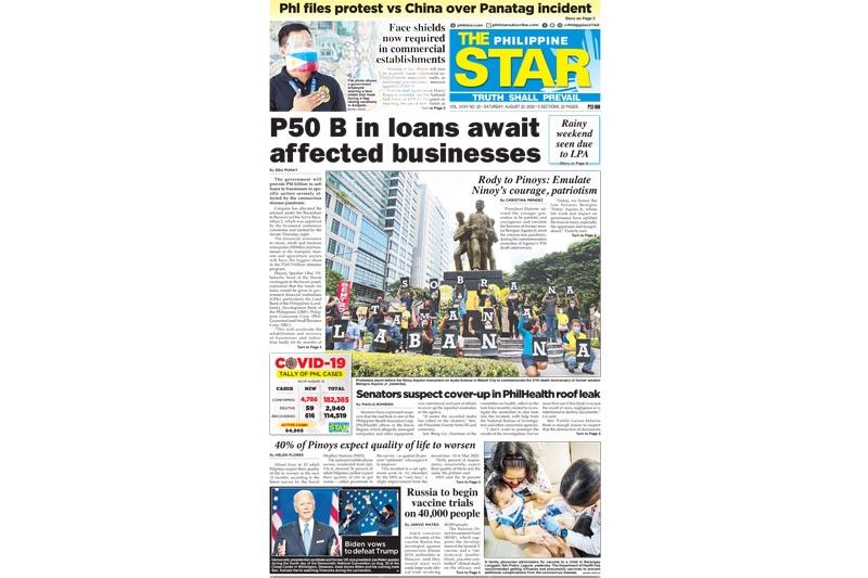 The STAR Cover (August 22, 2020)