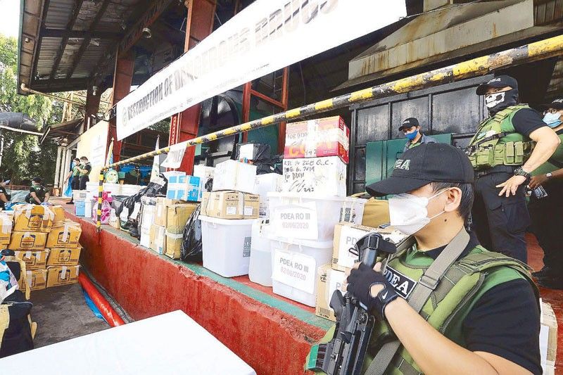 P13.3 billion  seized illegal drugs destroyed